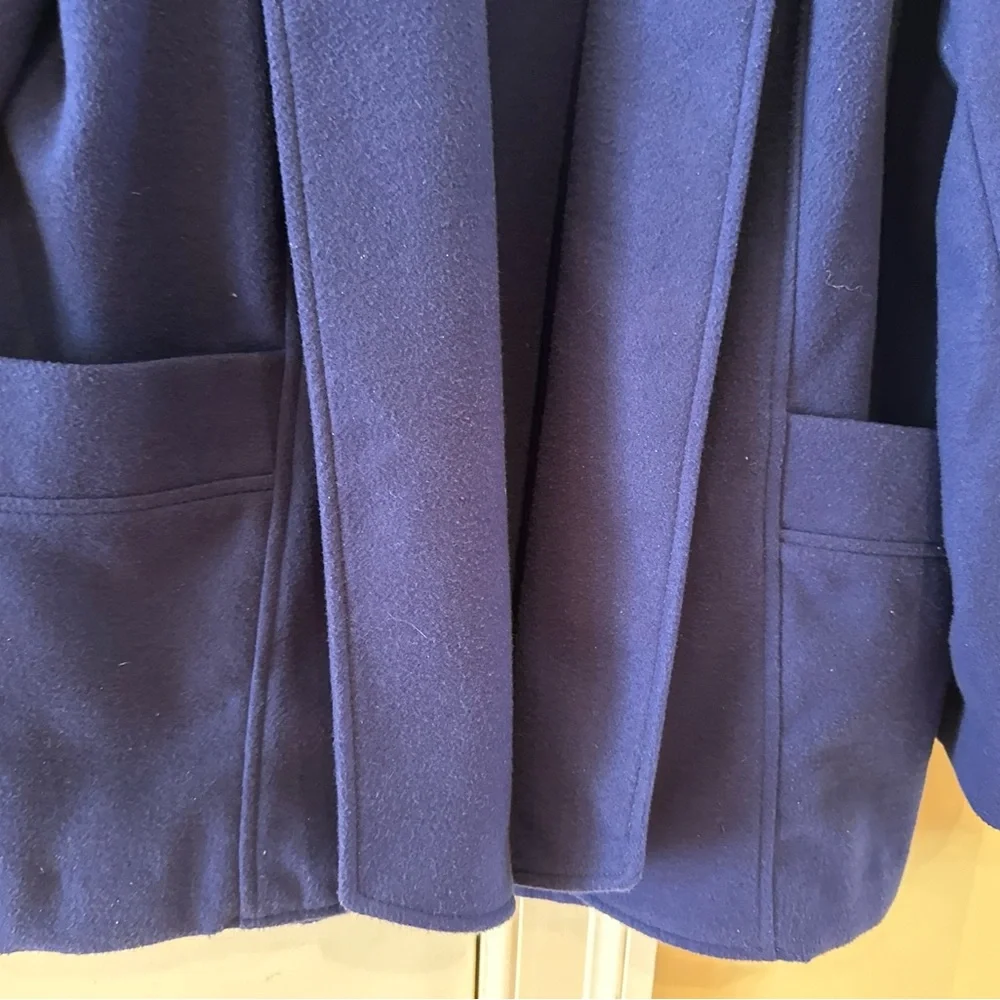 Chico’s Blue Open Front Jacket Size 2 L/XL - Picture 3 of 4